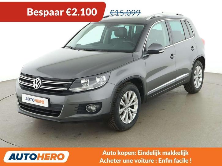 Volkswagen Tiguan 1.4 TSI Sport & Style BlueMotion Tech, Auto's, Volkswagen, Te koop, Tiguan, ABS, Airbags, Airconditioning, Bluetooth