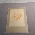 Ets  / print van Marc Vandenven '50, Antiek en Kunst, Kunst | Etsen en Gravures, Ophalen of Verzenden, Portret, Ets, 1950 - 1999