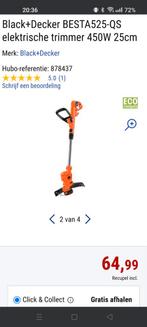 Black + Decker trimmer, Ophalen