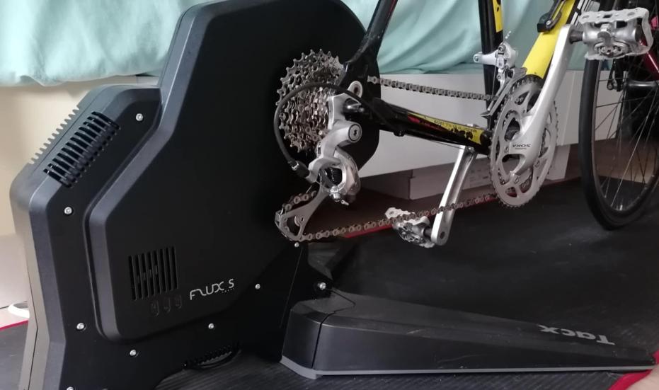 Fietsrollen - Fietstrainer Tacx T2900S FLUX S Smart, Ophalen, Gebruikt, Overige typen
