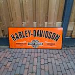 harley davidson emaille reclamebord, Verzamelen, Ophalen of Verzenden, Reclamebord
