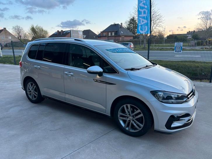 Volkswagen touran 1.6 tdi R-line 7plbj 12/2018 met 101000 km, Auto's, Volkswagen, Bedrijf, Te koop, Touran, ABS, Adaptive Cruise Control