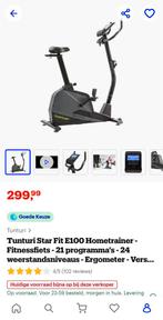 Vélo d'exercice Tunturi Star Fit E100, Sports & Fitness, Appareils de fitness, Jambes, Enlèvement, Utilisé, Vélo d'appartement