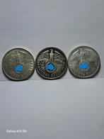 Allemagne Troisième Reich un lot de 3 pièces de 2 Reichsmark, Enlèvement ou Envoi, Allemagne, Monnaie en vrac, Argent