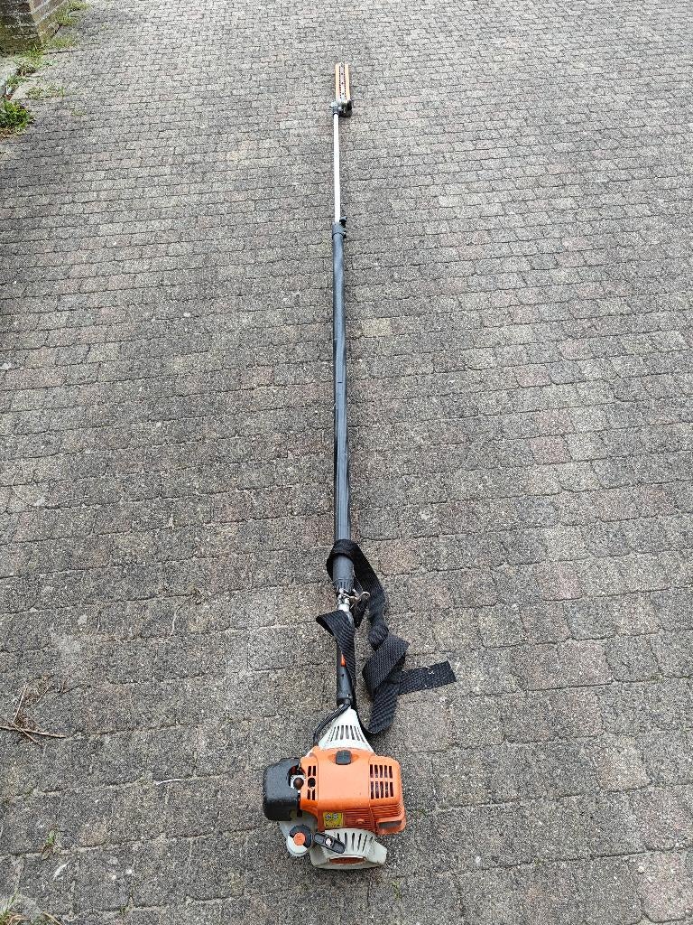 sthil telescopische heggeschaar Sthil Ht 131, Tuin en Terras, Heggenscharen, Zo goed als nieuw, Benzine, Ophalen