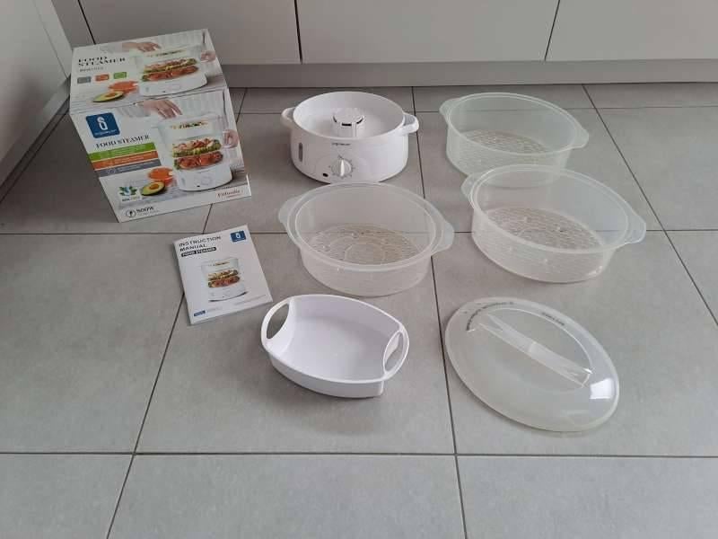 Aigostar Fitfoodie 30CFO - Stoomkoker 9L - met Timer - 800W, Ophalen, Zo goed als nieuw