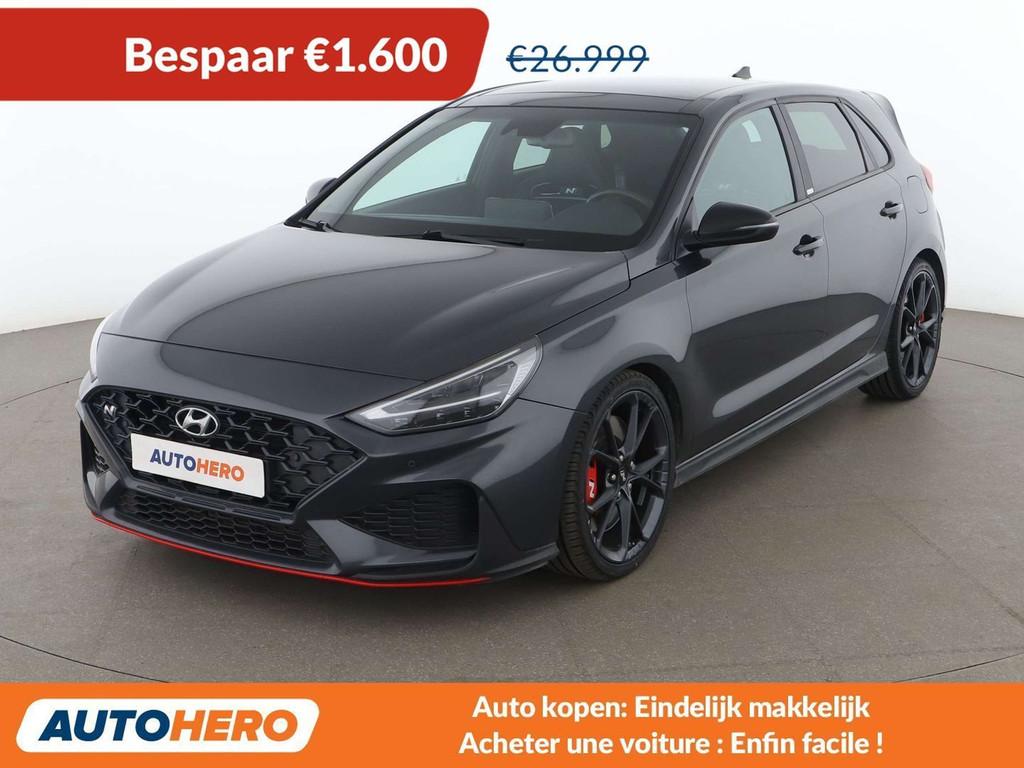 Hyundai i30 2.0 T-GDI N Performance (bj 2021, automaat), Auto's, Hyundai, 1998 cc, Alcantara, Zilver of Grijs, Voorwielaandrijving