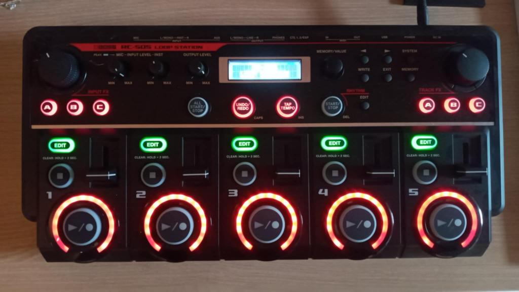 BOSS RC-505 loop station, Muziek en Instrumenten, Samplers, Zo goed als nieuw, Ophalen of Verzenden
