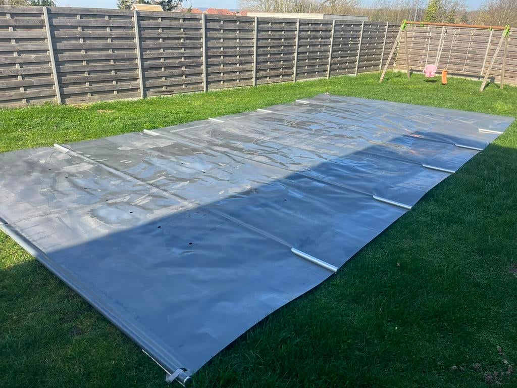 ZWEMBAD AFDEKKING + VEILIGHEIDSAFDEKKING, Tuin en Terras, Zwembad-toebehoren, Gebruikt, Overige typen, Ophalen