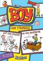 boek: Boy,een stripheld met een stiefzus en een./Rian Visser, Boeken, Kinderboeken | Jeugd | onder 10 jaar, Ophalen of Verzenden