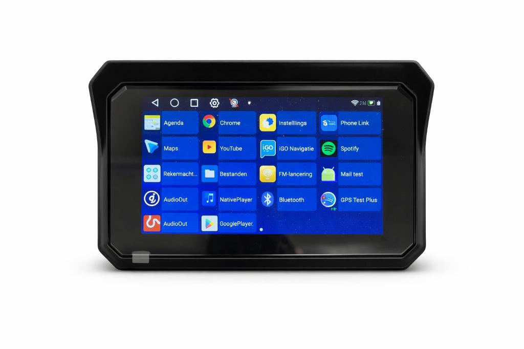 5” inch Waterdicht Motor GPS Navigatie Android Auto-Carplay, Motos, Accessoires | Systèmes de navigation, Neuf, Info@drktech.be