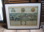 historische oude stadskaart van Liège ( Luik) in kader, Ophalen of Verzenden