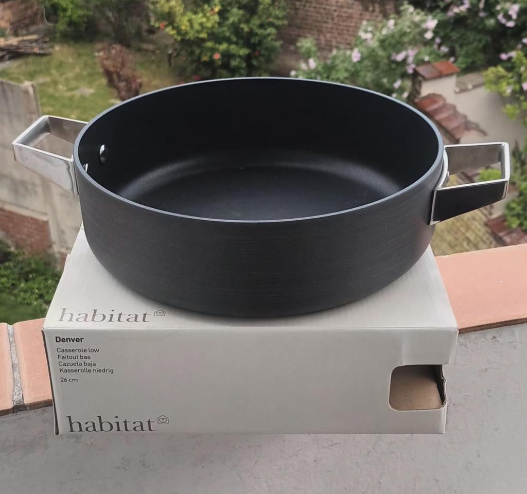 À vendre : Faitout bas Habitat Denver (26 cm) – État Neuf, Enlèvement, Neuf, dans son emballage