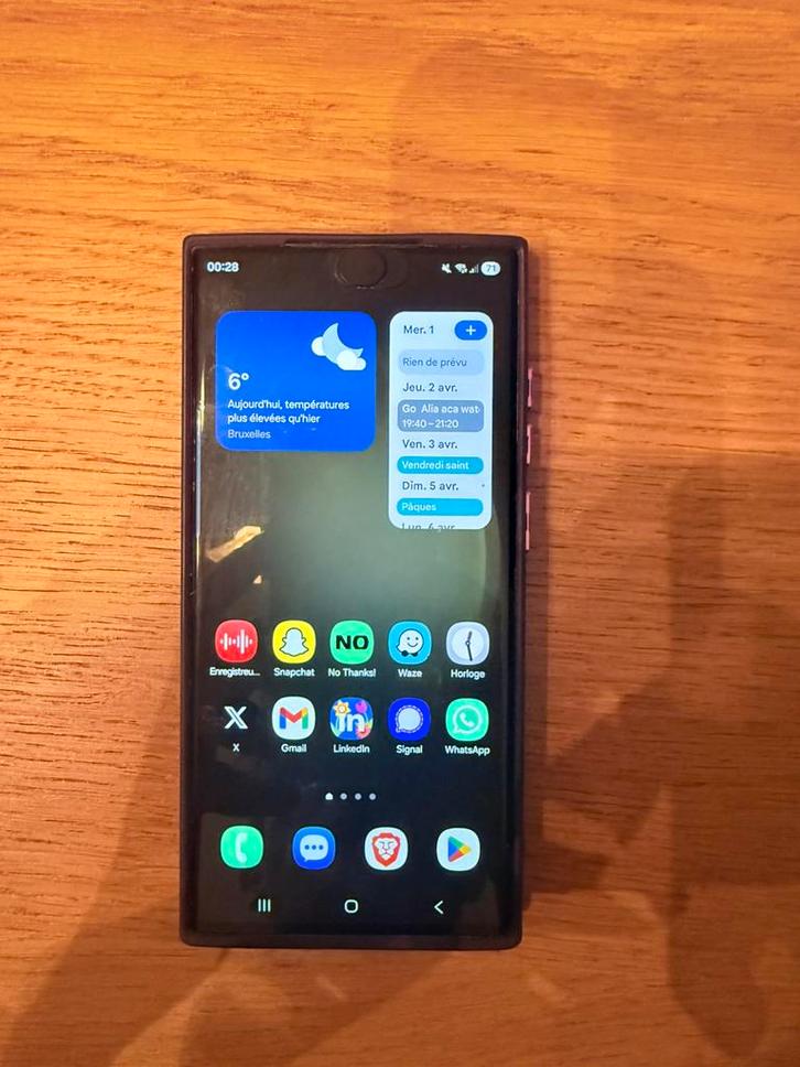 Samsung Galaxy S23 Ultra 512 Go groene kleur, Telecommunicatie, Mobiele telefoons | Samsung, Zo goed als nieuw, Galaxy S23, 512 GB