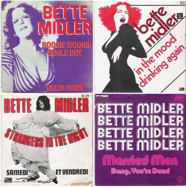 Bette Midler - PAKKET!, CD & DVD, Vinyles Singles, Comme neuf, Single, Pop, 7 pouces, Enlèvement ou Envoi