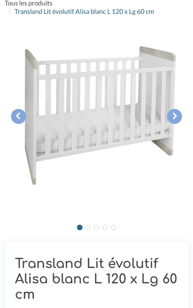 Lit évolutif enfant, Enfants & Bébés, Chambre d'enfant | Lits, Enlèvement, Comme neuf