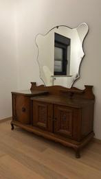 BIJZONDERE Art-Deco commode / Make-up tafel - ingelegd hout, Enlèvement