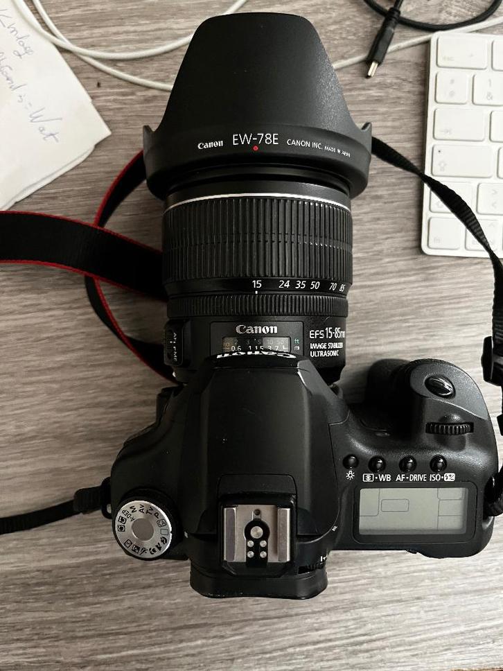 Canon EOS 50D met Canon EFS 15 - 85mm lens in topstaat, Audio, Tv en Foto, Fotocamera's Digitaal, Zo goed als nieuw, Spiegelreflex