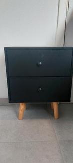 Twee Nachtkastjes, 45 à 65 cm, Comme neuf, Enlèvement, 55 à 70 cm