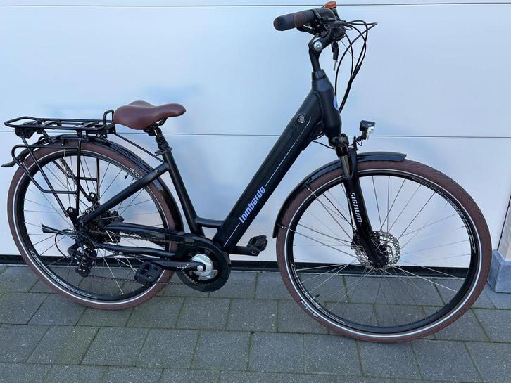 Elektrische damesfiets Lombardo, Vélos & Vélomoteurs, Vélos électriques, Comme neuf, Enlèvement