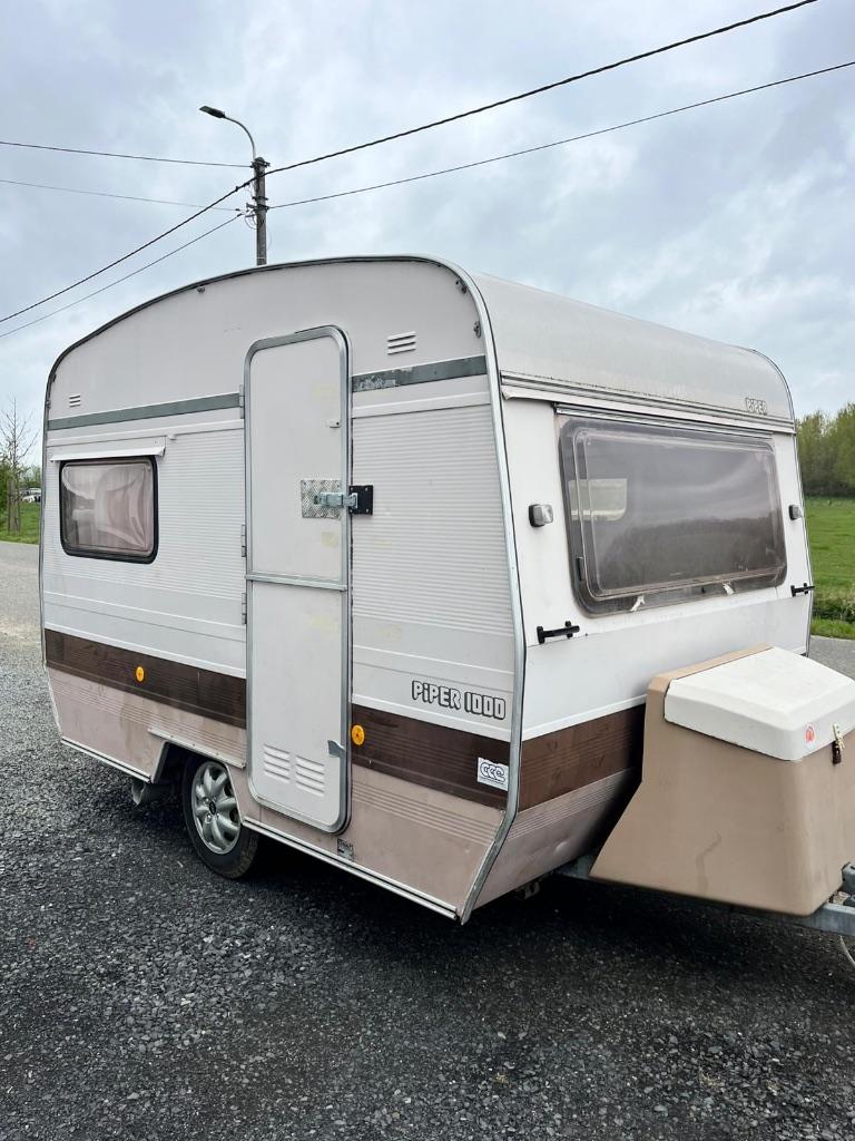 Piper 1000 als projectje, Caravans en Kamperen, Caravans, Particulier, Ophalen