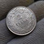 Munt / België / Albert I / 2 Frank / 1912 VL / Zilver 835, Zilver, Ophalen of Verzenden, Losse munt, Zilver
