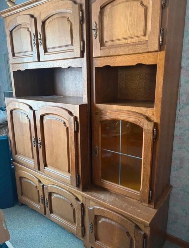 À donner bibliothèque ou salle à manger - Namur / Belgrade, Huis en Inrichting, Kasten | Wandmeubels, Ophalen, Gebruikt