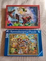 Puzzles Disney 500 pièces, Enlèvement ou Envoi, 500 à 1500 pièces, Comme neuf, Puzzle