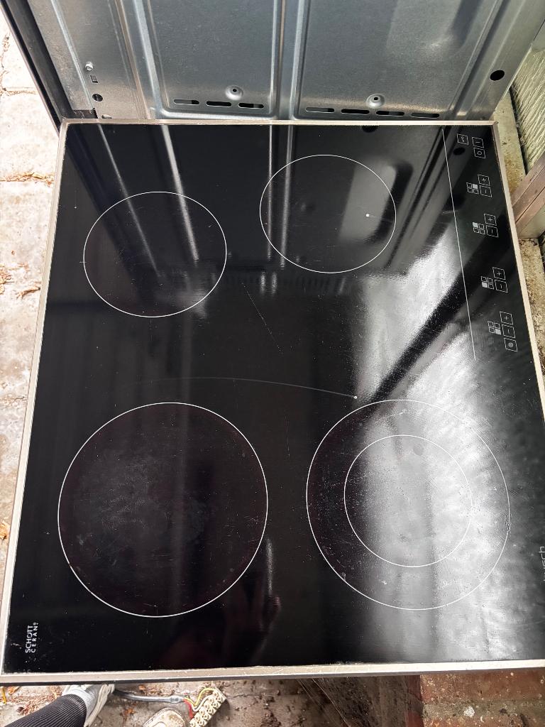 Inbouw kookplaat, Ophalen, 4 kookzones, Zo goed als nieuw, Inbouw