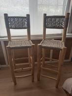 Nieuwe Handgemaakte marrokaanse barkrukken, Neuf, 90 cm ou plus, 2 tabourets, Enlèvement