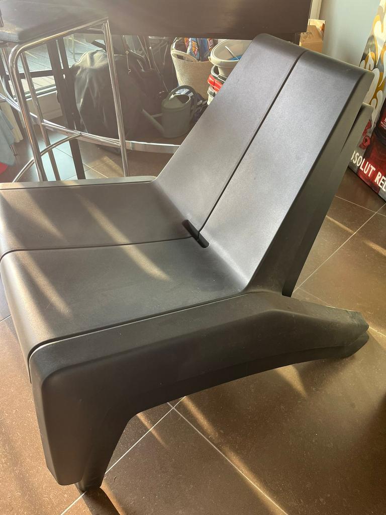 2 lounge zetels zonder kussens zo goed als nieuw, Ophalen, Zo goed als nieuw