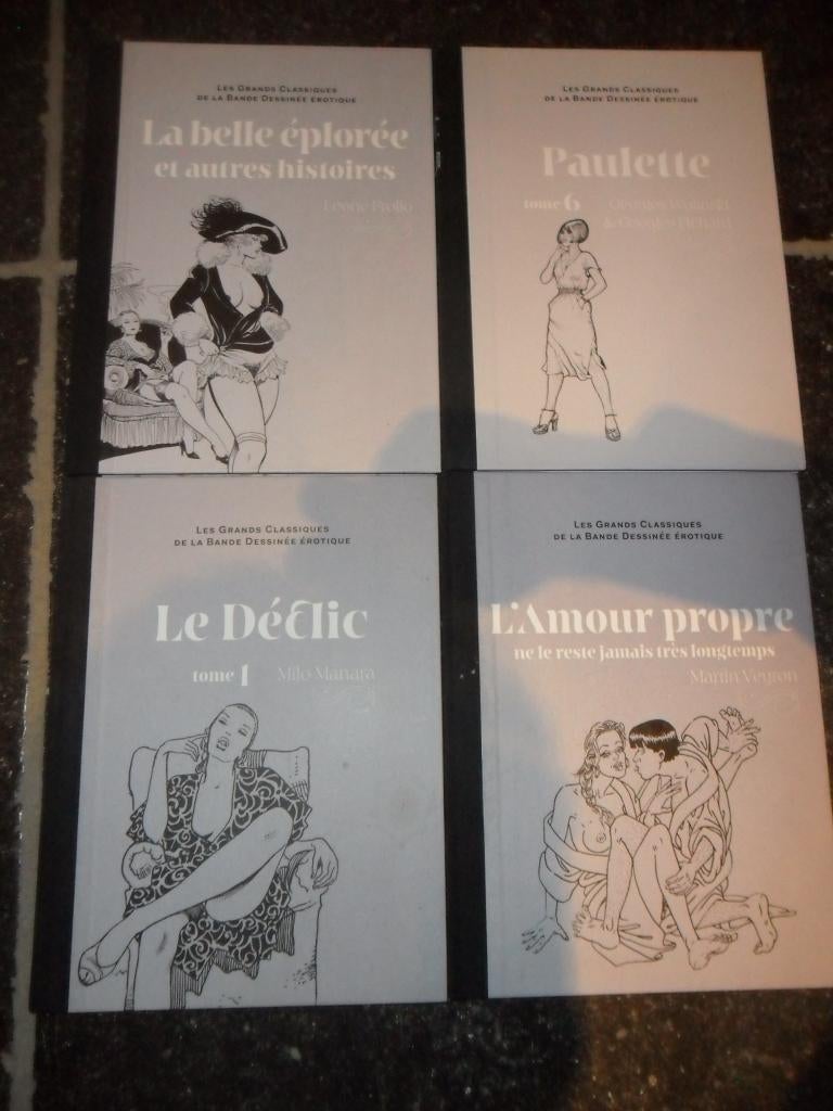 Les grands classiques de la bande dessinée érotique, Plusieurs BD, Enlèvement ou Envoi, Utilisé
