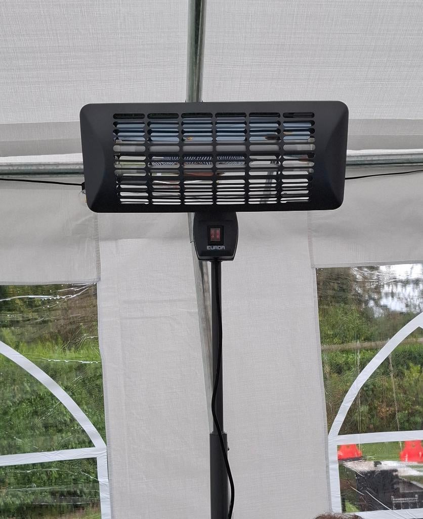 Chauffe terrasse en location, Jardin & Terrasse, Chauffage de terrasse, Comme neuf, Électrique, Sol, Enlèvement