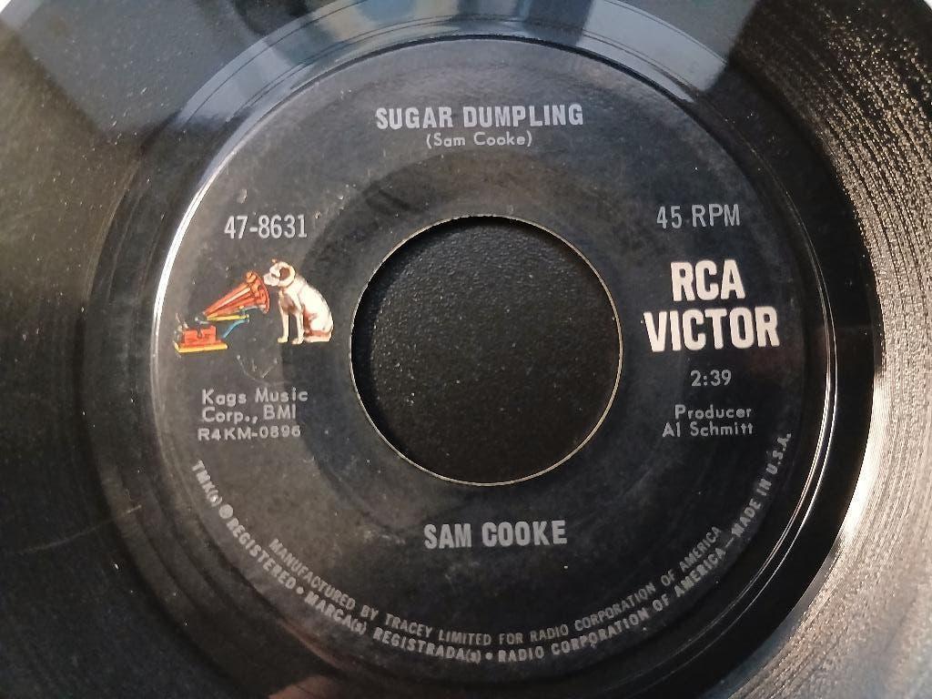 Sam Cooke‎ — Sugar Dumpling '7 Popcorn, CD & DVD, Vinyles Singles, Utilisé, Housse de protection extérieure, Avec pochette intérieure