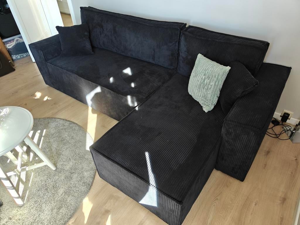 NIEUW - hoekzetel met loungegedeelte, Ophalen, Nieuw, Stof