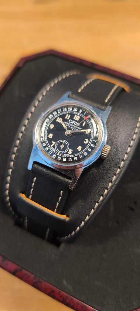 Oris big crown pointer date vintage, Enlèvement ou Envoi