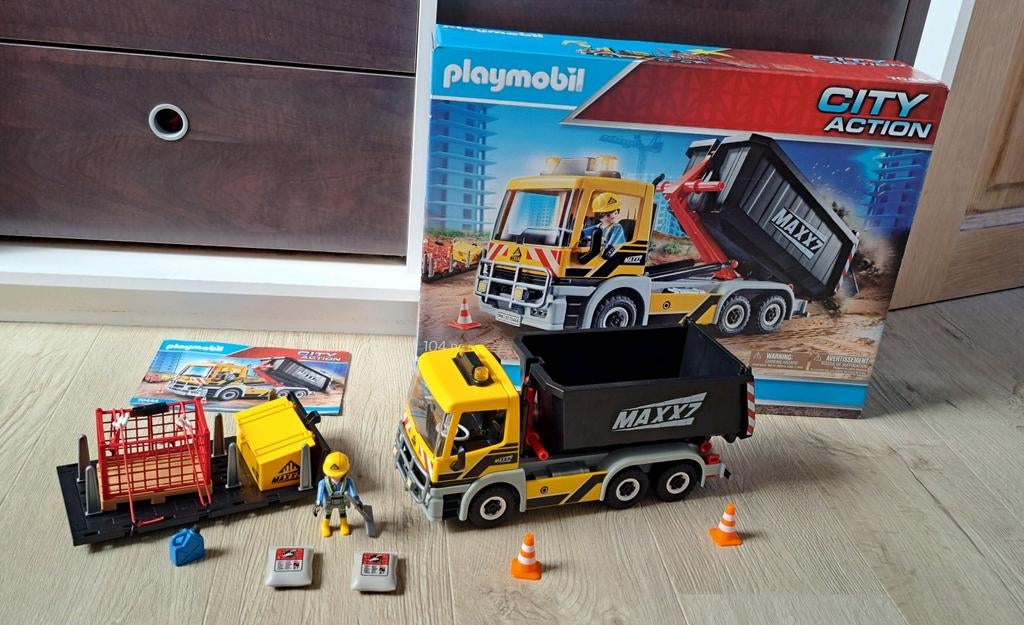 Playmobil 70444 Vrachtwagen met wissellaadbak, Consoles de jeu & Jeux vidéo, Jeux | Atari, Enlèvement, Comme neuf