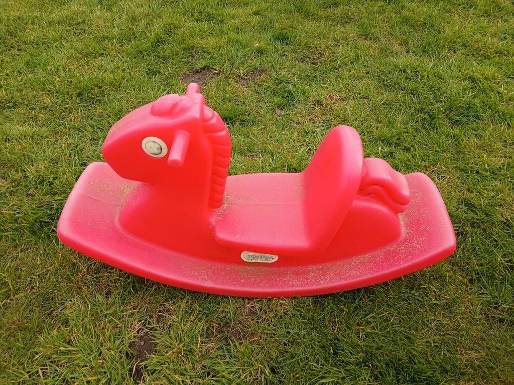 Little tikes schommelpaard, Ophalen