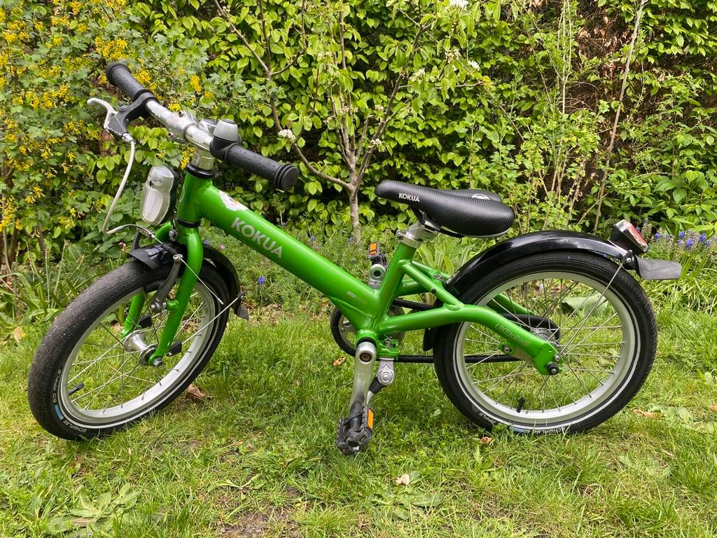Kinderfiets 16 inch Kokua LiketoBike, Fietsen en Brommers, Ophalen, Gebruikt, 16 tot 20 inch