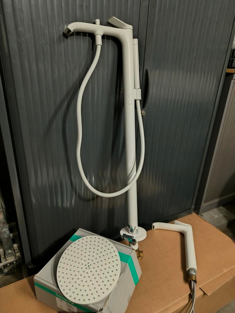 Vivenis Vrijstaande bad kraan + douche kop + kraan, Ophalen, Bad