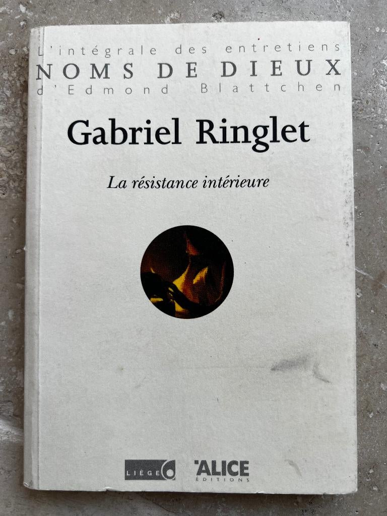 La résistance intérieure, Livres, Philosophie, Enlèvement, Utilisé