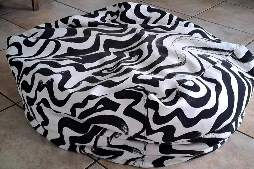 zitzak, Enlèvement, Utilisé, Pouf