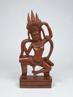 Set handgesneden Balinese houten dansfiguren, Antiek en Kunst, Ophalen of Verzenden