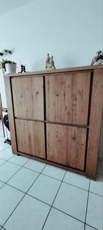 Eiken eetkamer, salontafel en tv kast, Huis en Inrichting, Ophalen