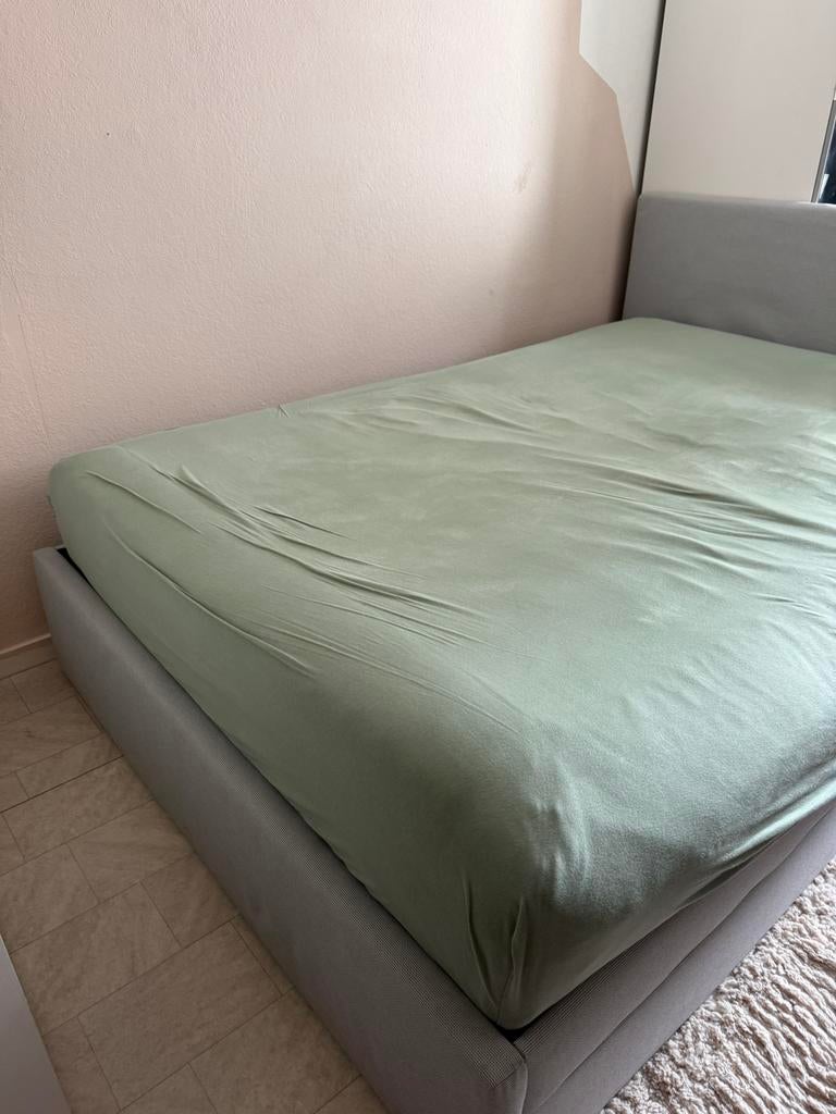 Twee persoonsbed compleet, Huis en Inrichting, Ophalen, Zo goed als nieuw