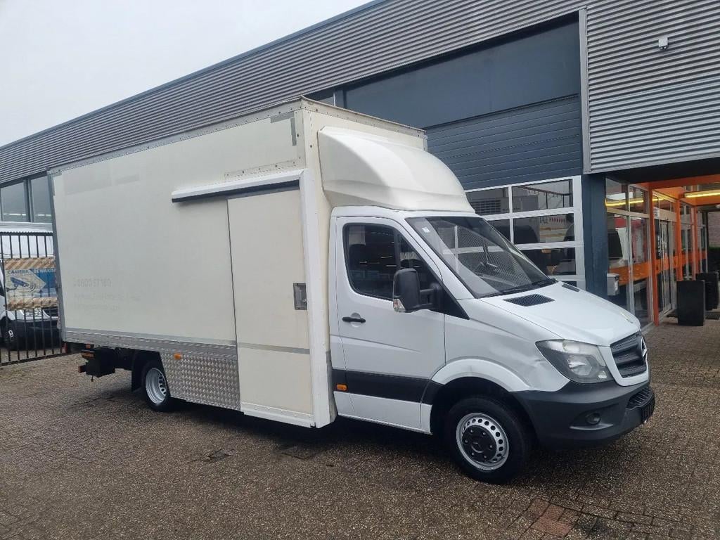 Mercedes-Benz Sprinter 516 CDI Koffer LBW Dhollandia 750KG 2, Auto's, Bestelwagens en Lichte vracht, Bedrijf, Te koop, ABS, Airbags