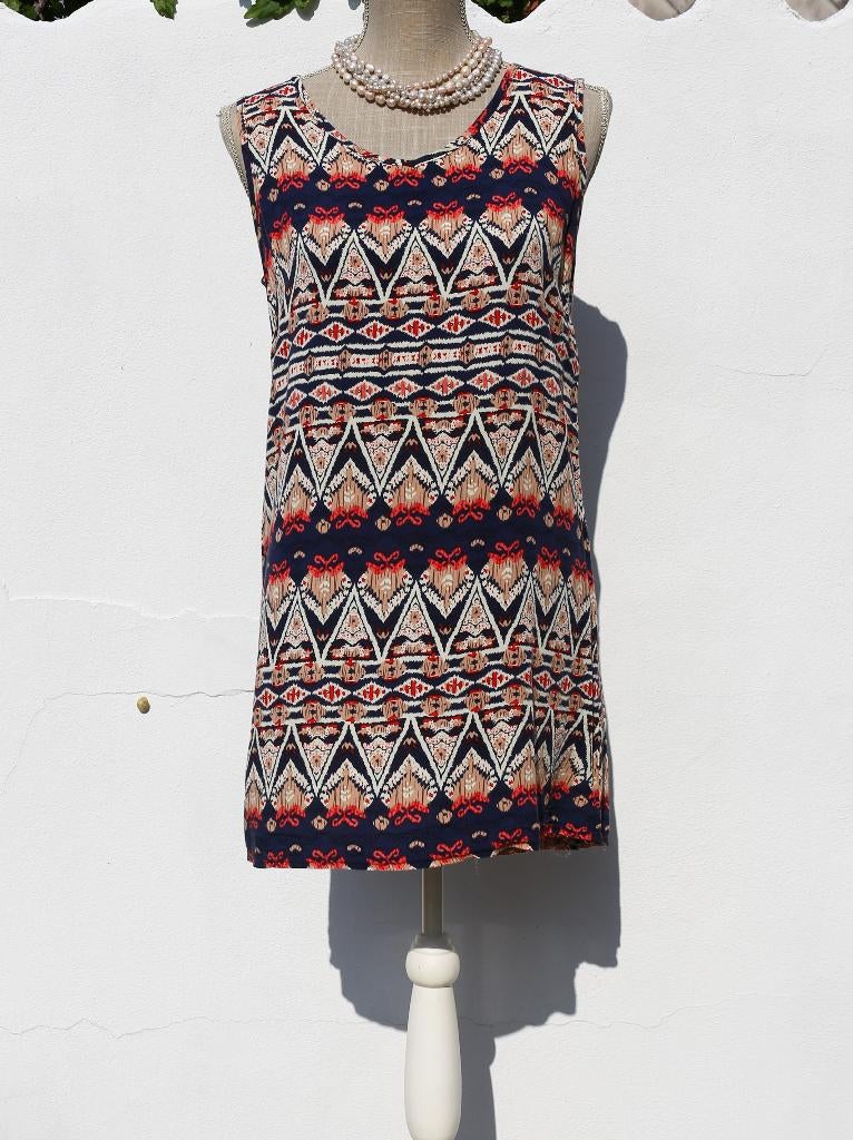 Korte jurk of tuniek S, Kleding | Dames, Jurken, Miss Sara Fashion, Ophalen of Verzenden, Zo goed als nieuw, Maat 36 (S)