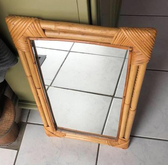 Miroir osier et bambou, Ophalen, Gebruikt