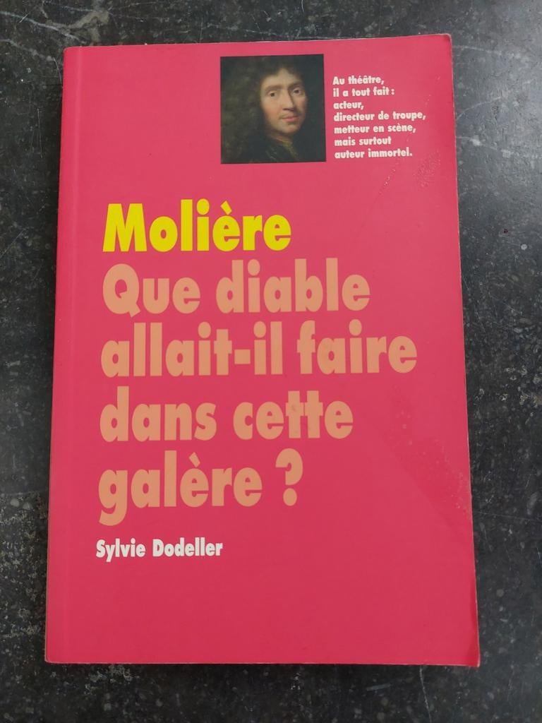 Moliere, que diable allait il faire dans cette galère? de Do, Livres, Livres d'étude & Cours, Enlèvement, Utilisé