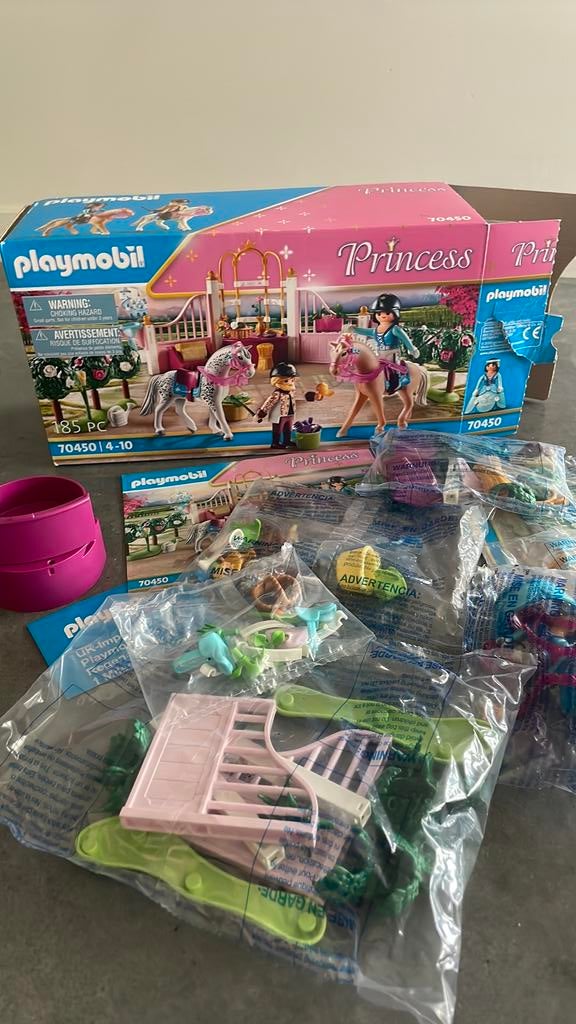 Playmobil Princess Paardrijlessen – 70450, Ophalen, Nieuw